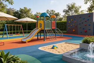 Kids’ Play Area at Embassy South Reserve