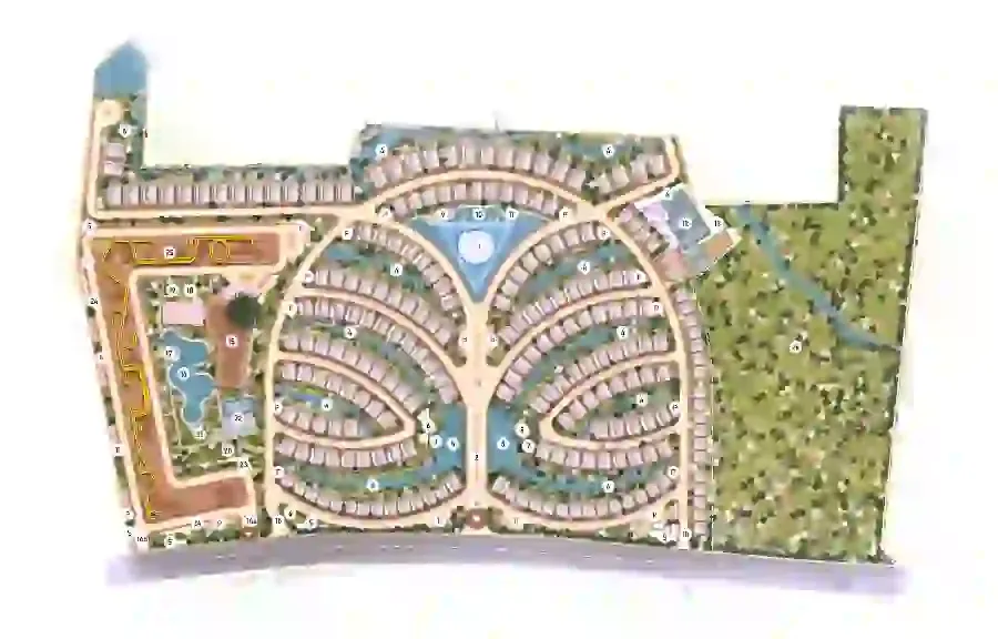 Embassy South Reserve master plan layout